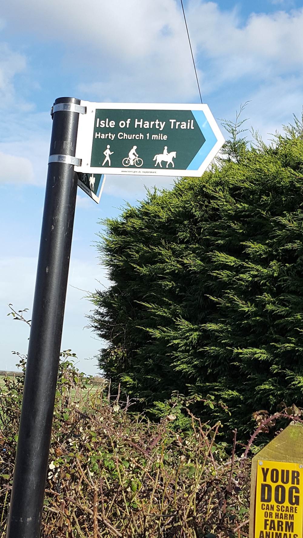 Harty Trail Sign
