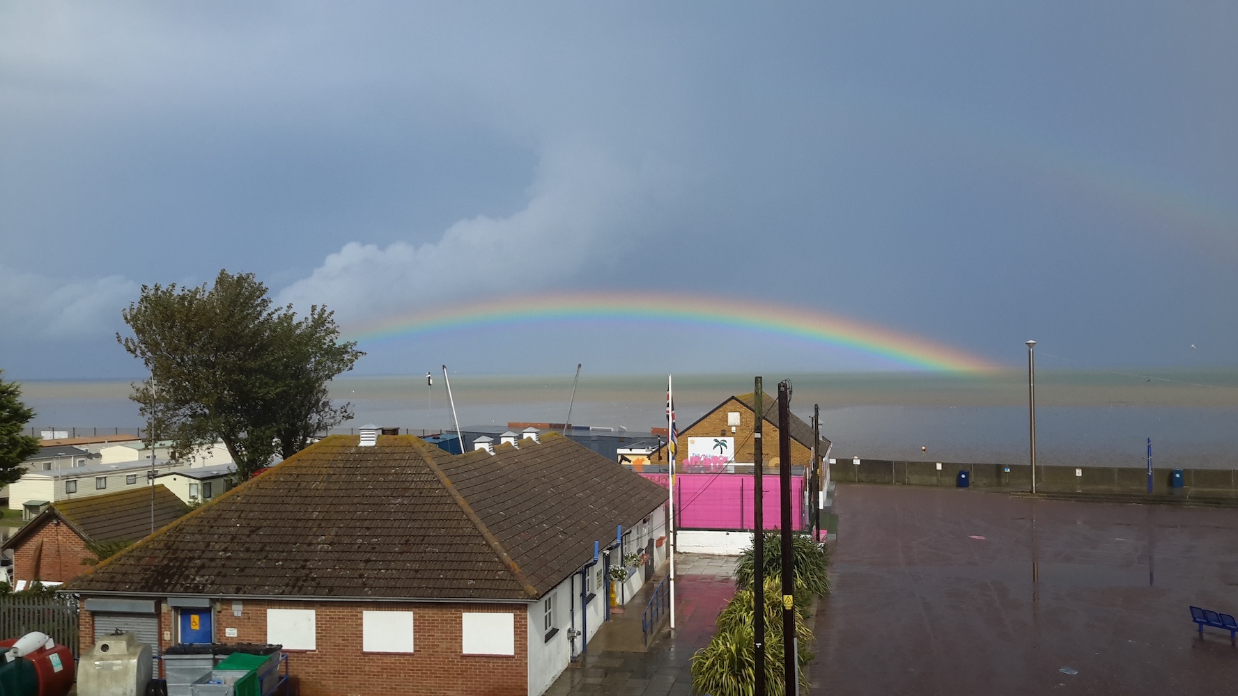 Toilets Cafe Rainbow At Sea