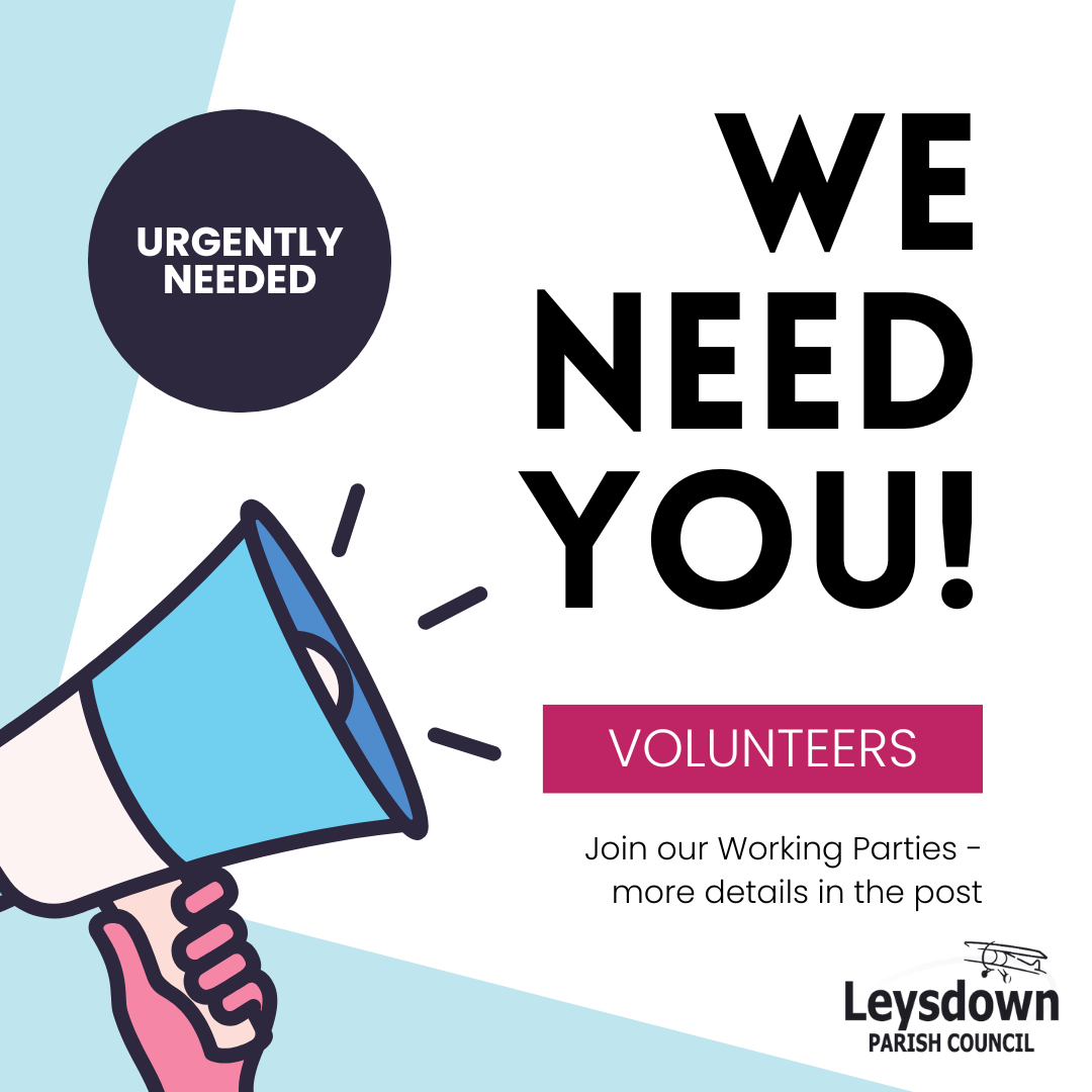 We Need You Working Parties
